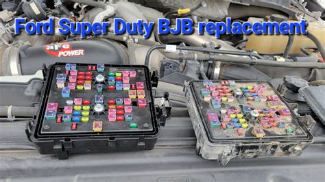 Swapping the Battery Junction Box (BJB) on a 2015 Ford Transit